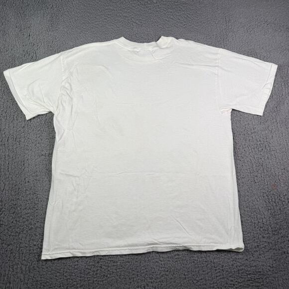 Vintage Calvin and Hobbes Shirt Mens XL White Washington DC God Jesus Tee - Picture 5 of 9